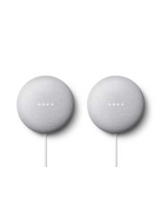 Google Nest Mini 2nd Gen Chalk 2 pack