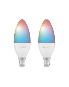 Hombli Smart Lamp Kleur E14 1 + 1 GRATIS