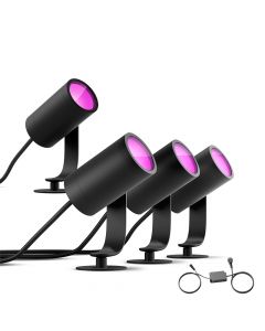 Philips Hue Lily Prikspot Starterpack 4 Spots