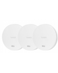 Hombli Smart Rookmelder Wit 2 + 1 Gratis