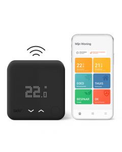 Tado Smart Thermostat V3+ starterpack Zwart (Draadloos)