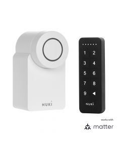 Nuki Smart Lock 4.0 Wit & Nuki Keypad