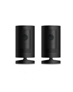 Ring Stick Up Cam Zwart Batterij 2-Pack