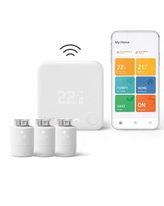 Tado Smart Thermostat V3+ starterpack (Draadloos) + 3 Radiatorknoppen