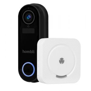 Hombli Doorbell 2 - Zwart + Chime