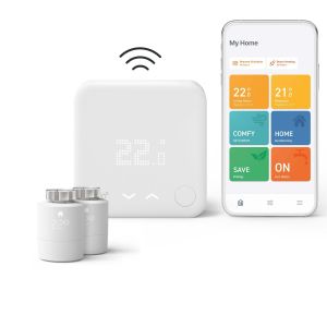 Tado Smart Thermostat V3+ starterpack (Draadloos) + 2 Radiatorknoppen